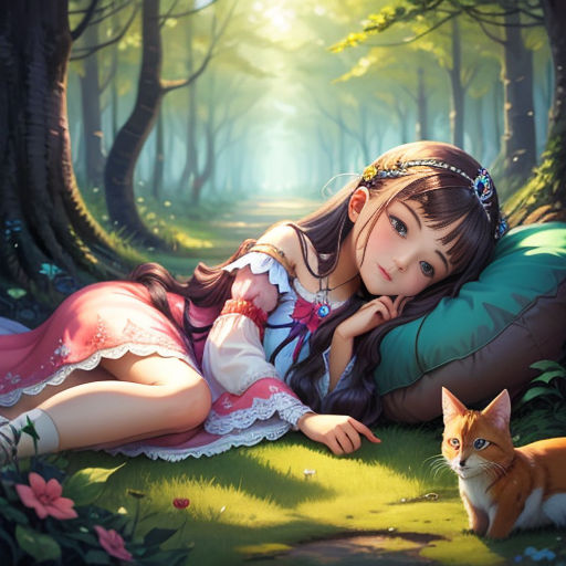 The Sleeping Beauty in the Forest