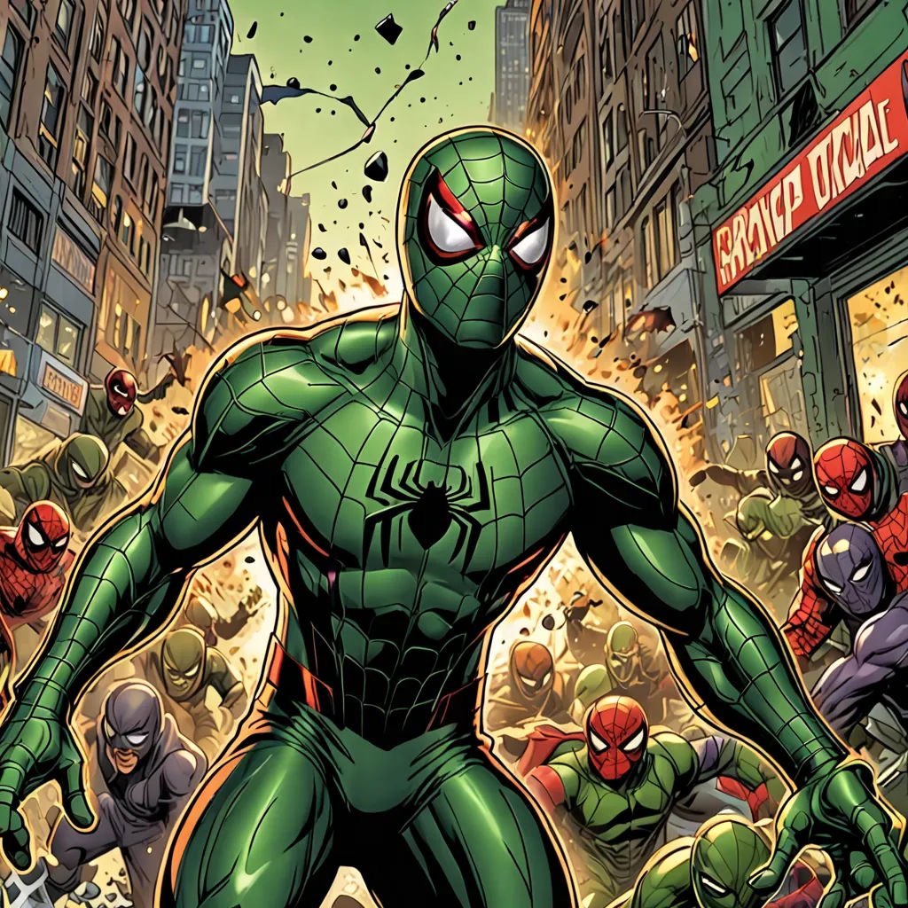 a group of superheros are in a city street with buildings and a sign that says orange signal on it, antipodeans, a comic book panel, Alton Tobey, comic cover art