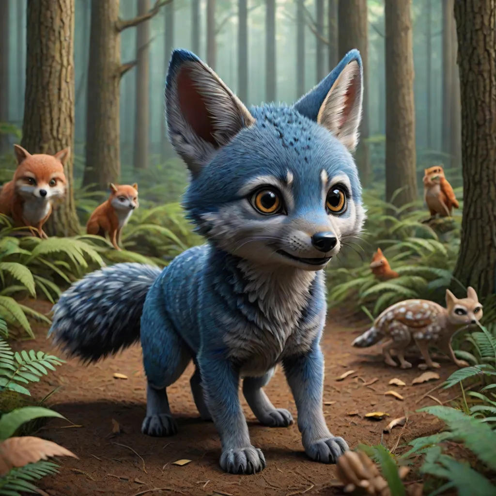 Jax the Brave: A Tale of Blue Fur