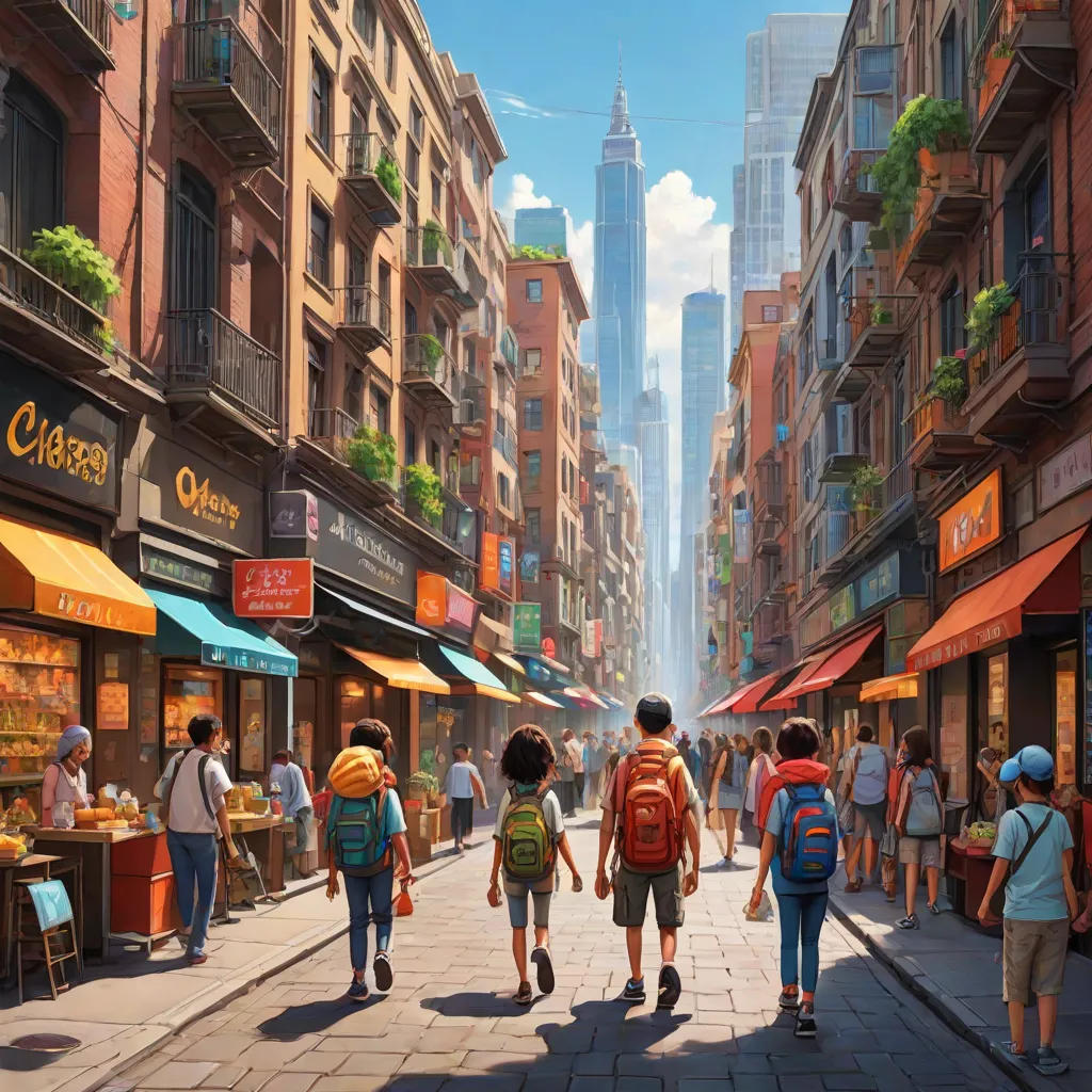 The Island Sisters' City Adventure