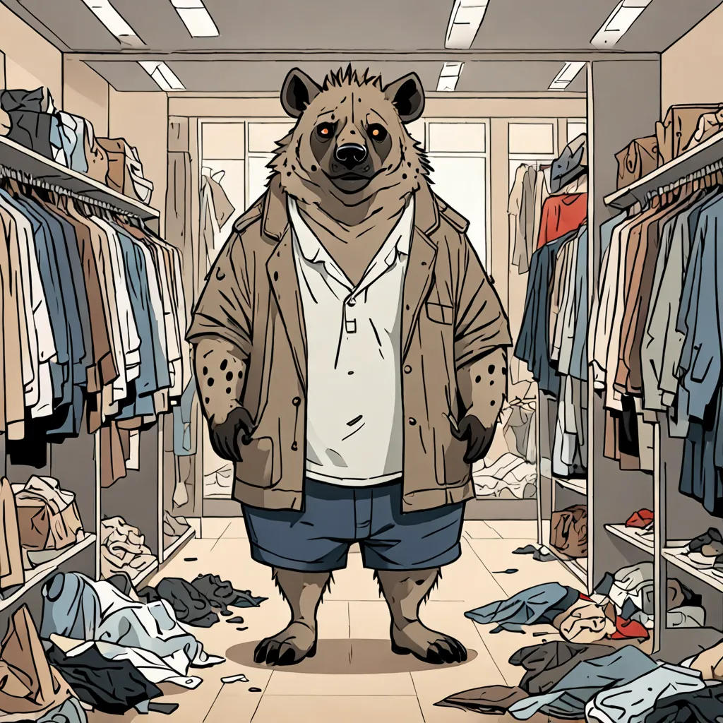 The Hyena's Wardrobe Malfunction