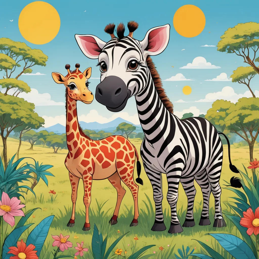 The Colorful Zebra