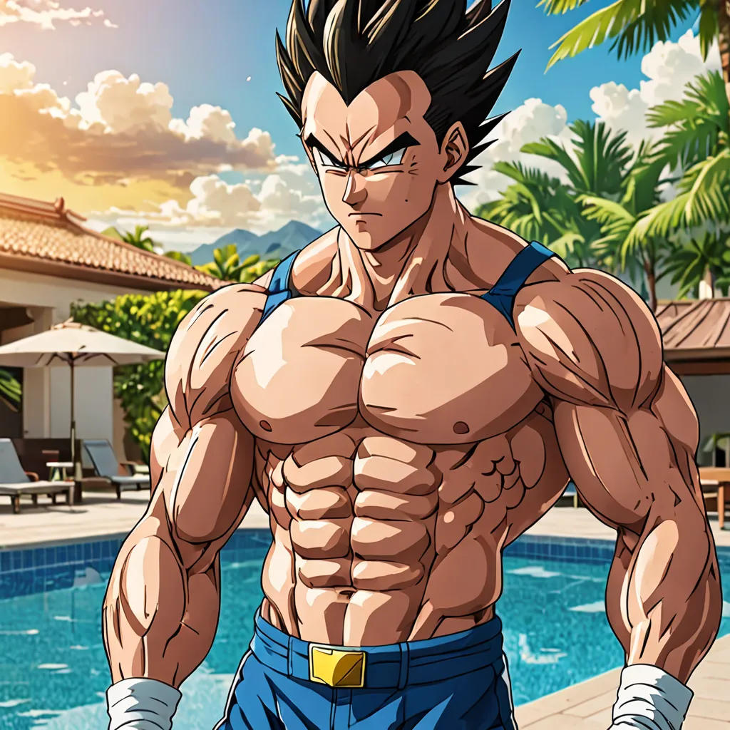 The Poolside Adonis