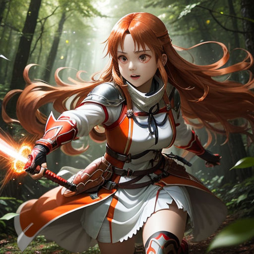 The Perilous Adventure of Asuna in Sword Art Online