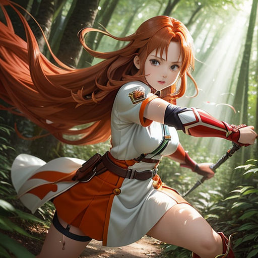 The Perilous Adventure of Asuna in Sword Art Online