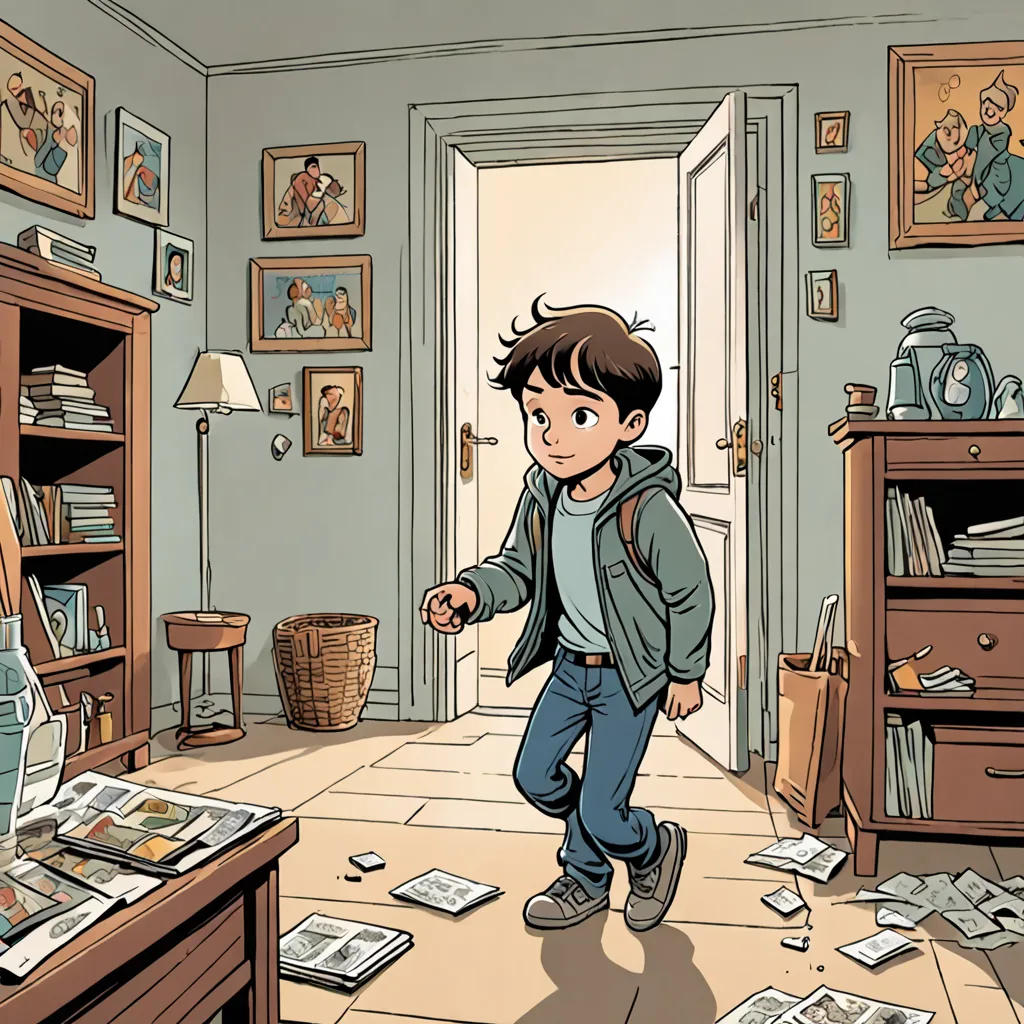 The Clever Boy and the Thieves