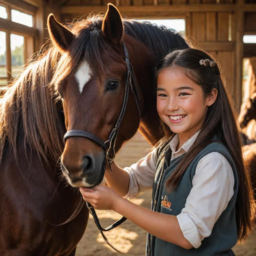 Emily and the Art of Pony Grooming