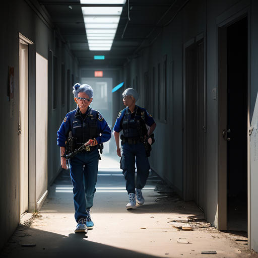 The Chase in the Abandoned Building