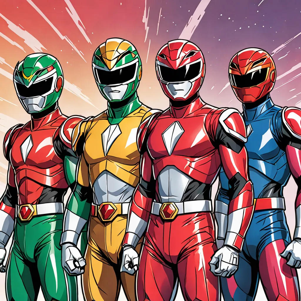 The Power Rangers Save the Day