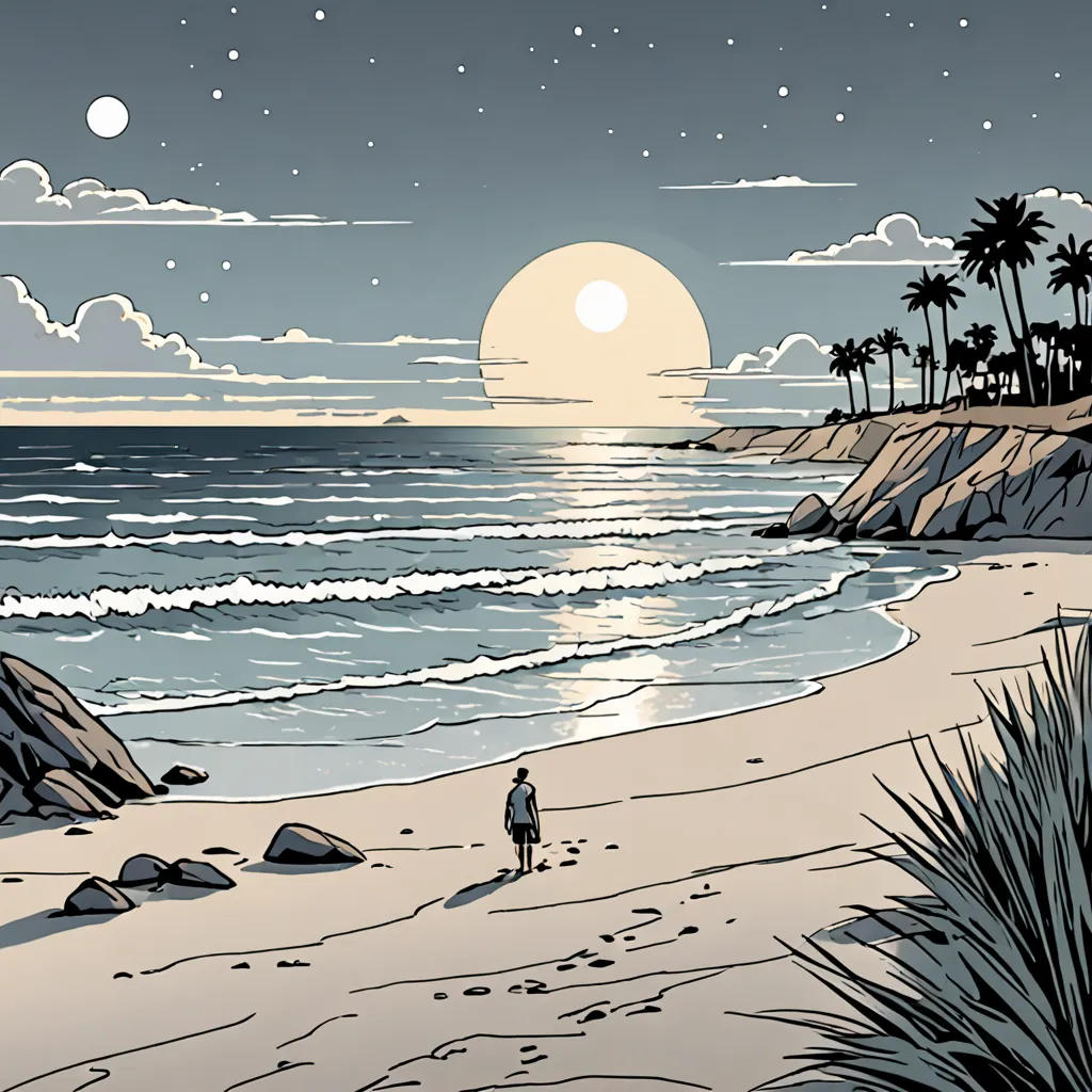 Parker and Moonlight's Beach Adventure