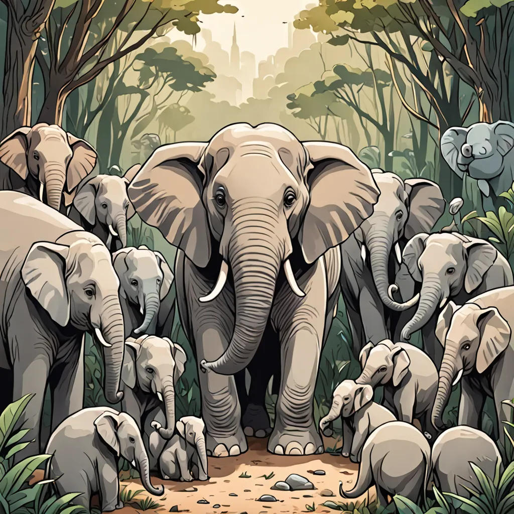 The Wise Elephant: A Buddhist Tale for Children