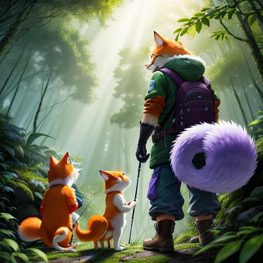 Tails and the Grateful Hug