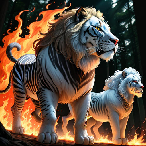 The Brave Little Lion