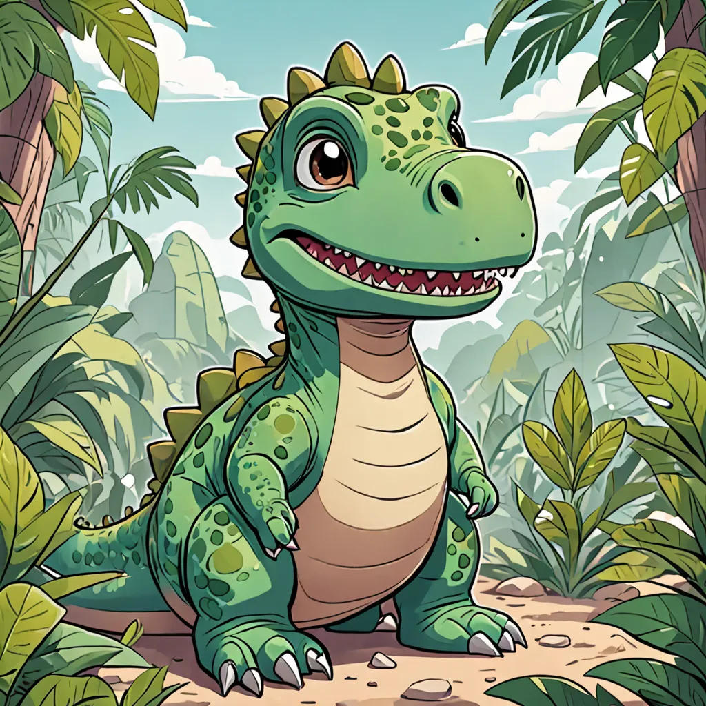 Rafee the Little Dinosaur