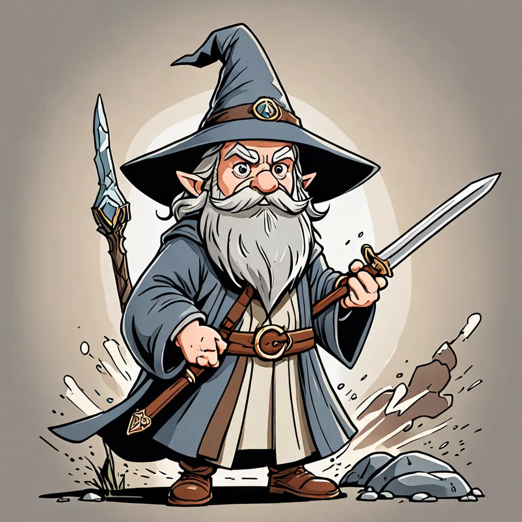The Clumsy Wizard's Quest