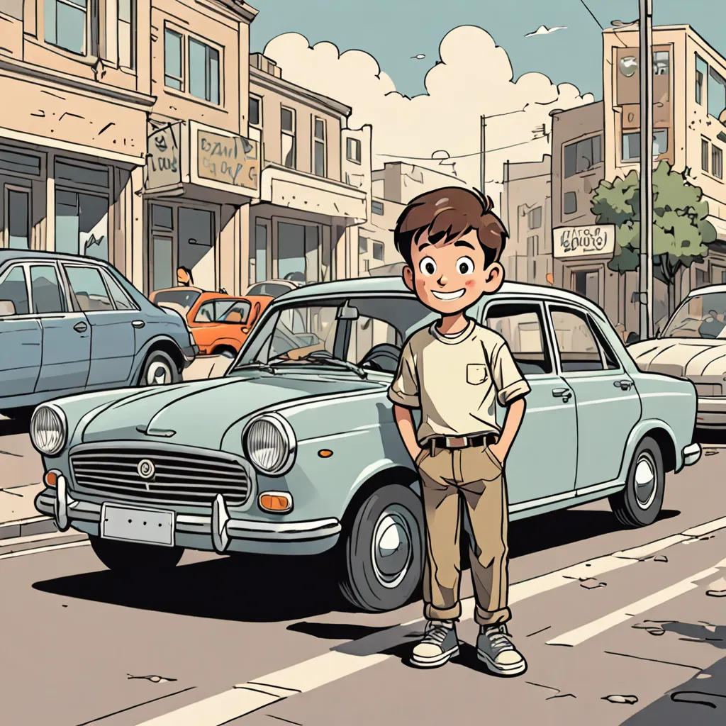 The Boy and The Car