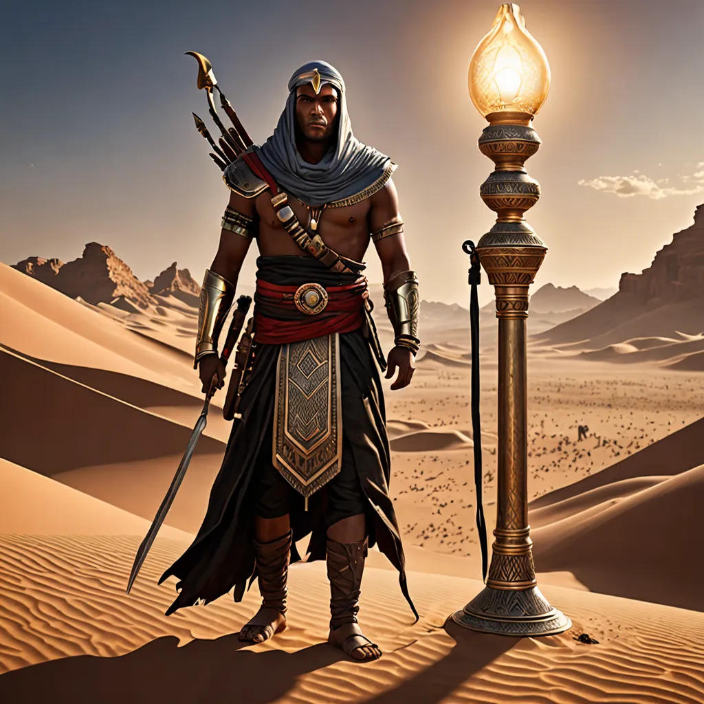 Bayek and the Lamp of Wonders
