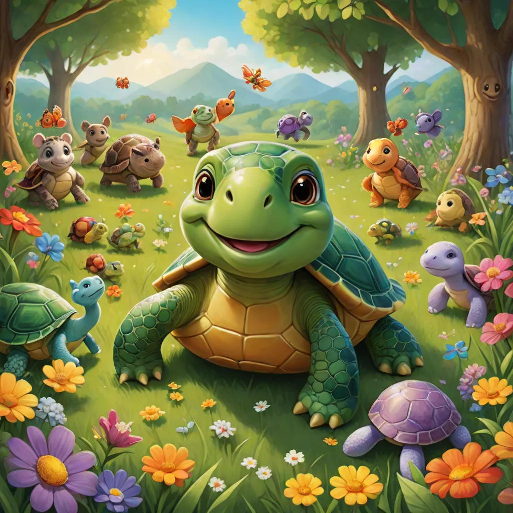Tilly the Counting Turtle