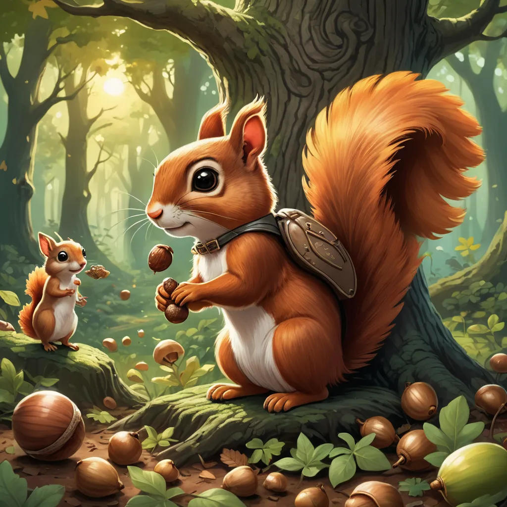 The Magical Acorn of Flutterville