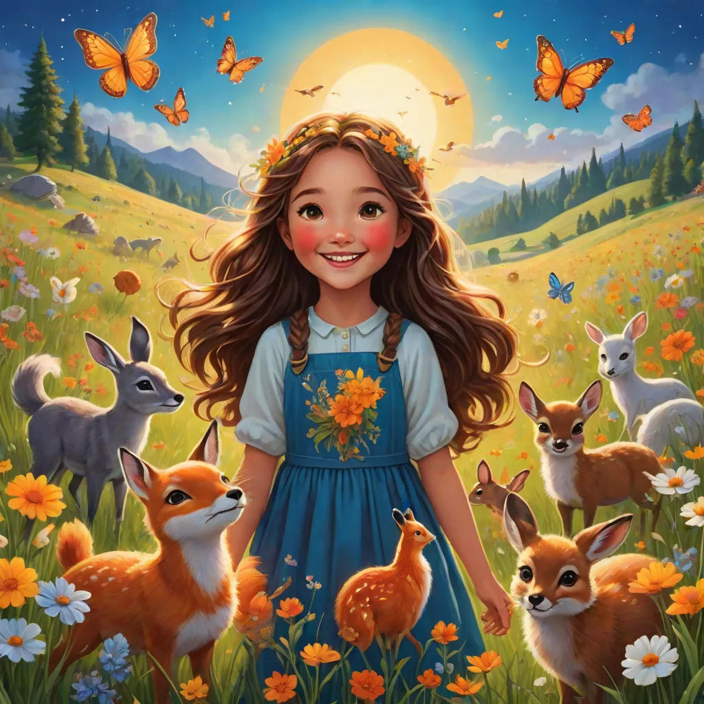 Luna's Adventure in the Colorful Animal Kingdom