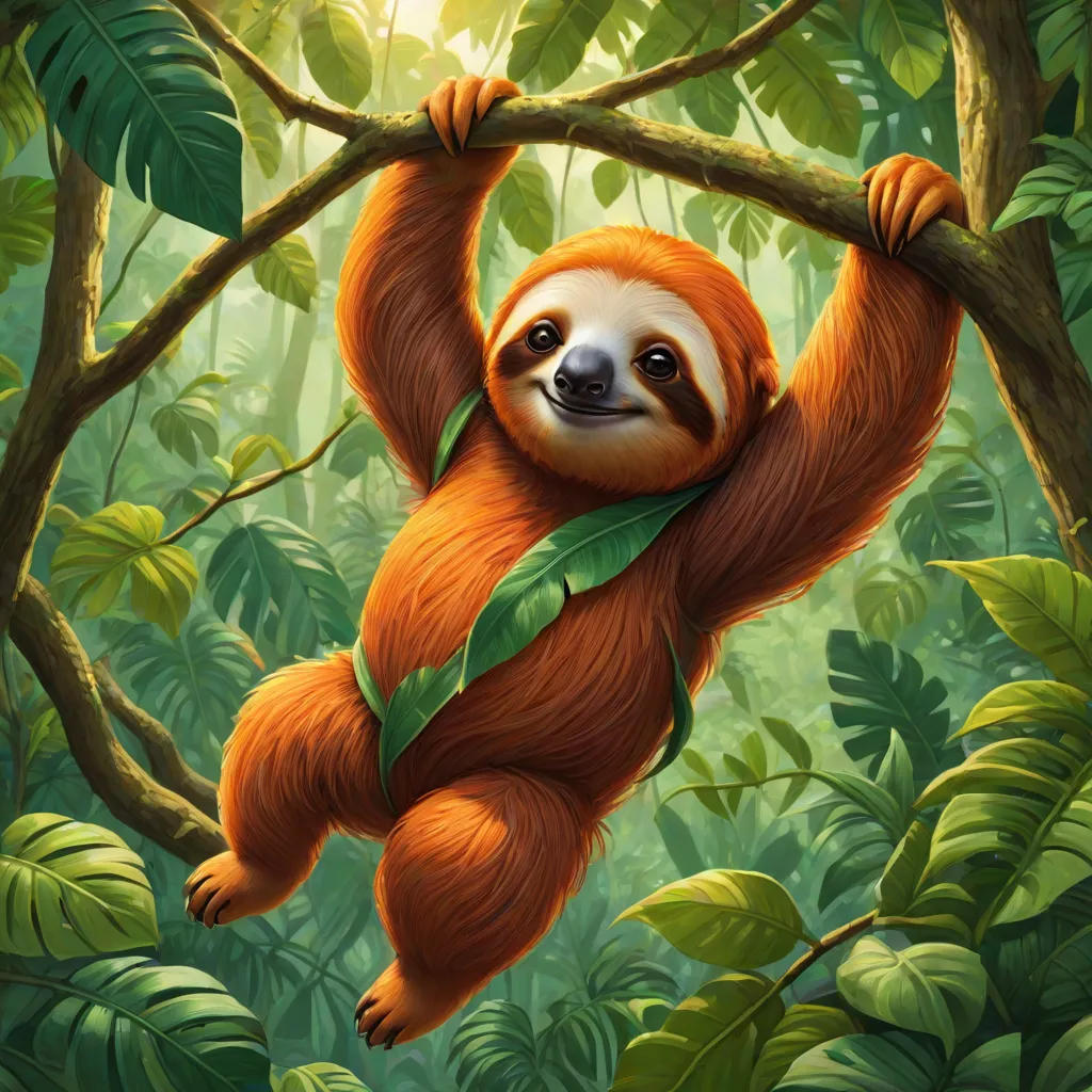 The Adventures of Ollie the Orange Sloth