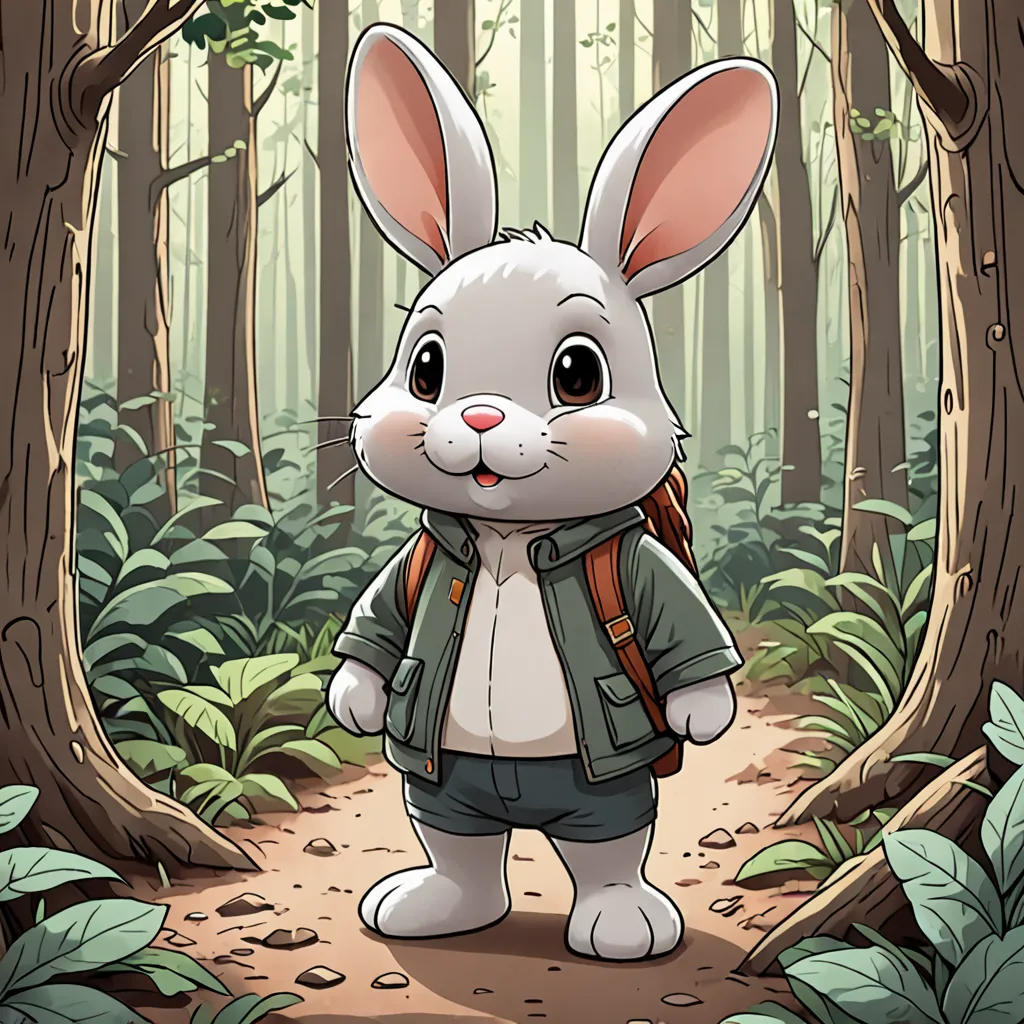The Quest of the Shy Plush Rabbit