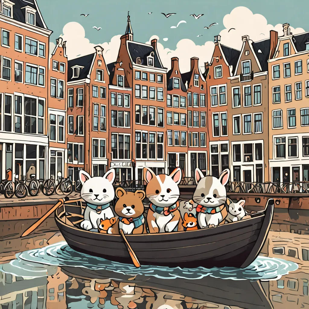 The Amsterdam Adventures of the Animal Crew