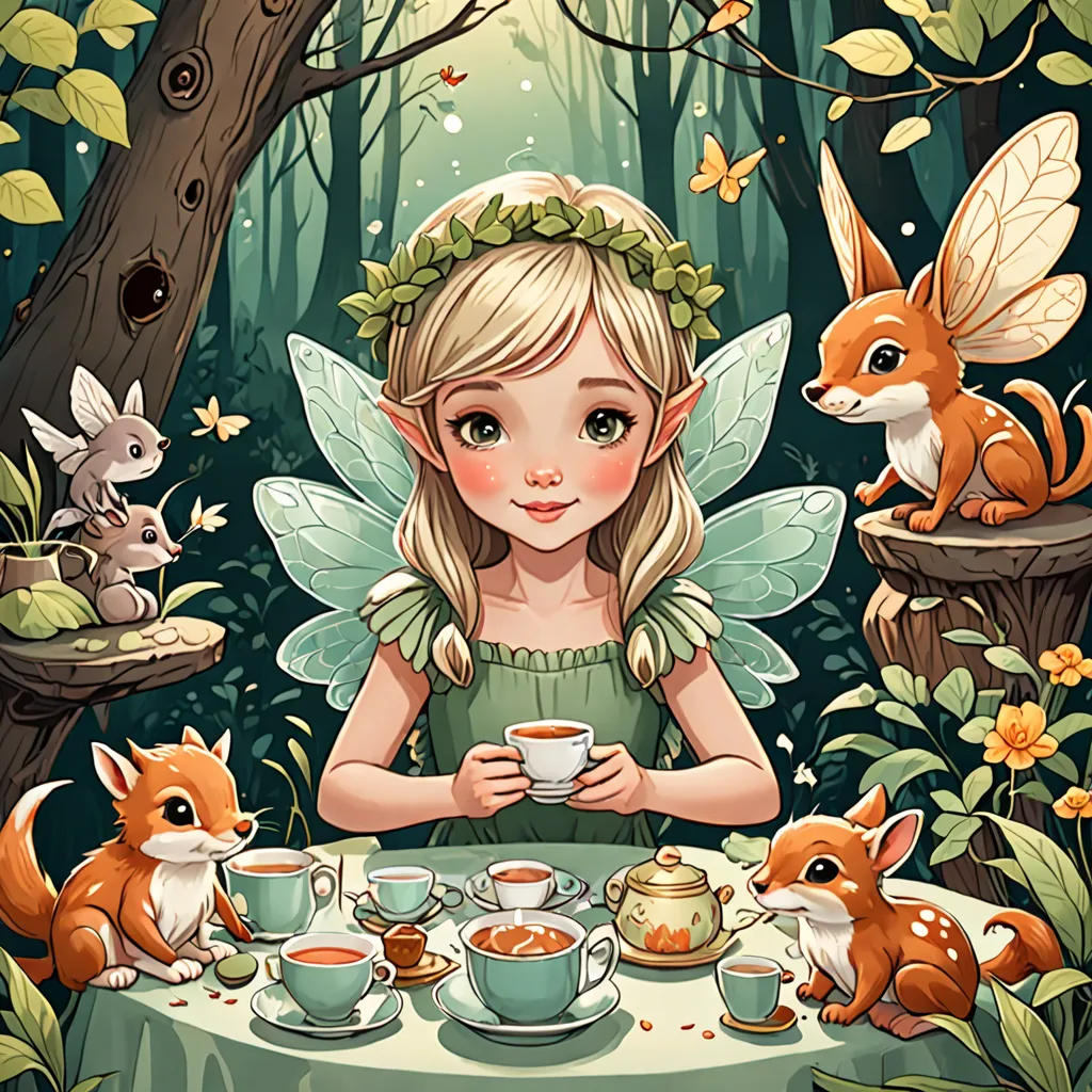 Lily's Enchanted Tea Party
