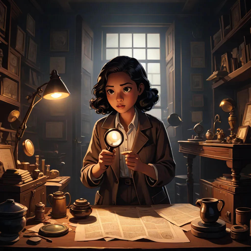 The Case of the Vanishing Homework: Detective Maya's Big Mystery