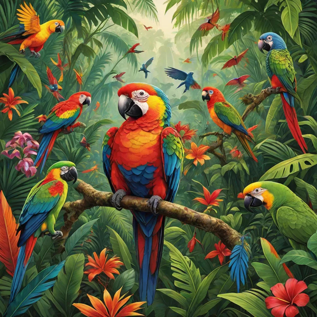 A TO Z IN THE JUNGLES OF THE WORLD
