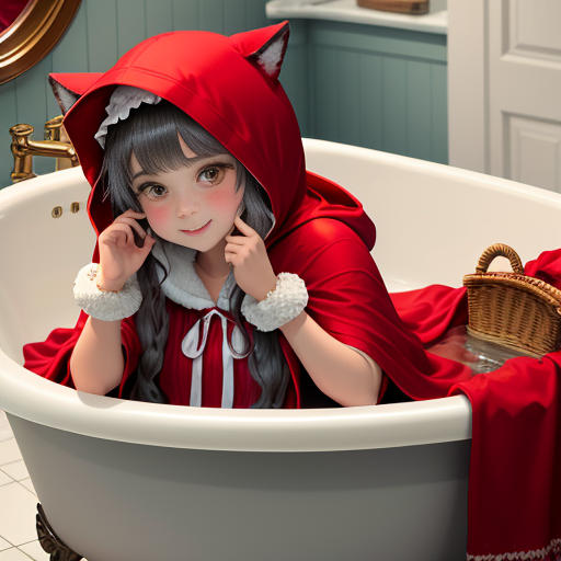 The Wolf's Bubble Bath