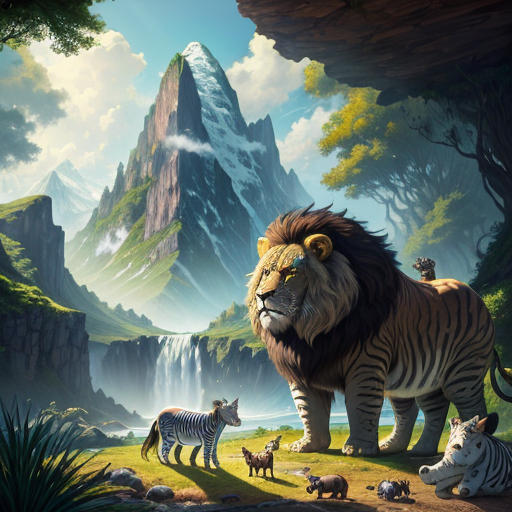 The Talking Animals' Treasure Hunt