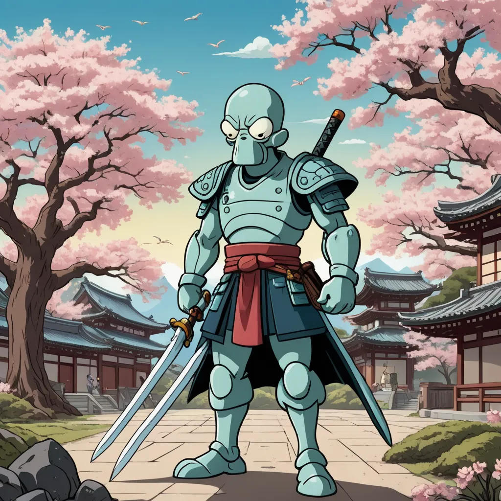 Squidward's Samurai Journey