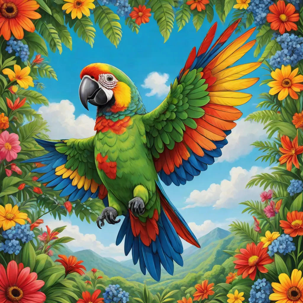 The Great Escape of Paco the Parrot