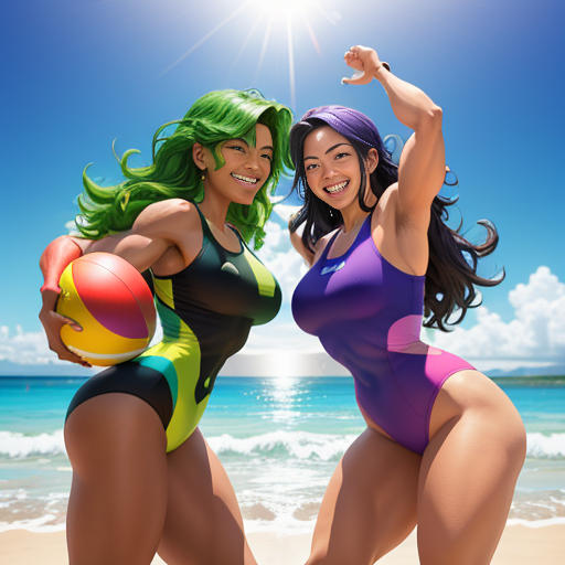 A Day at the Super Beach