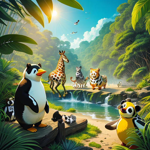 The Adventures of Giraffe and Friends