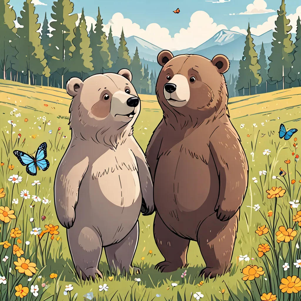 The Bear and Butterfly
