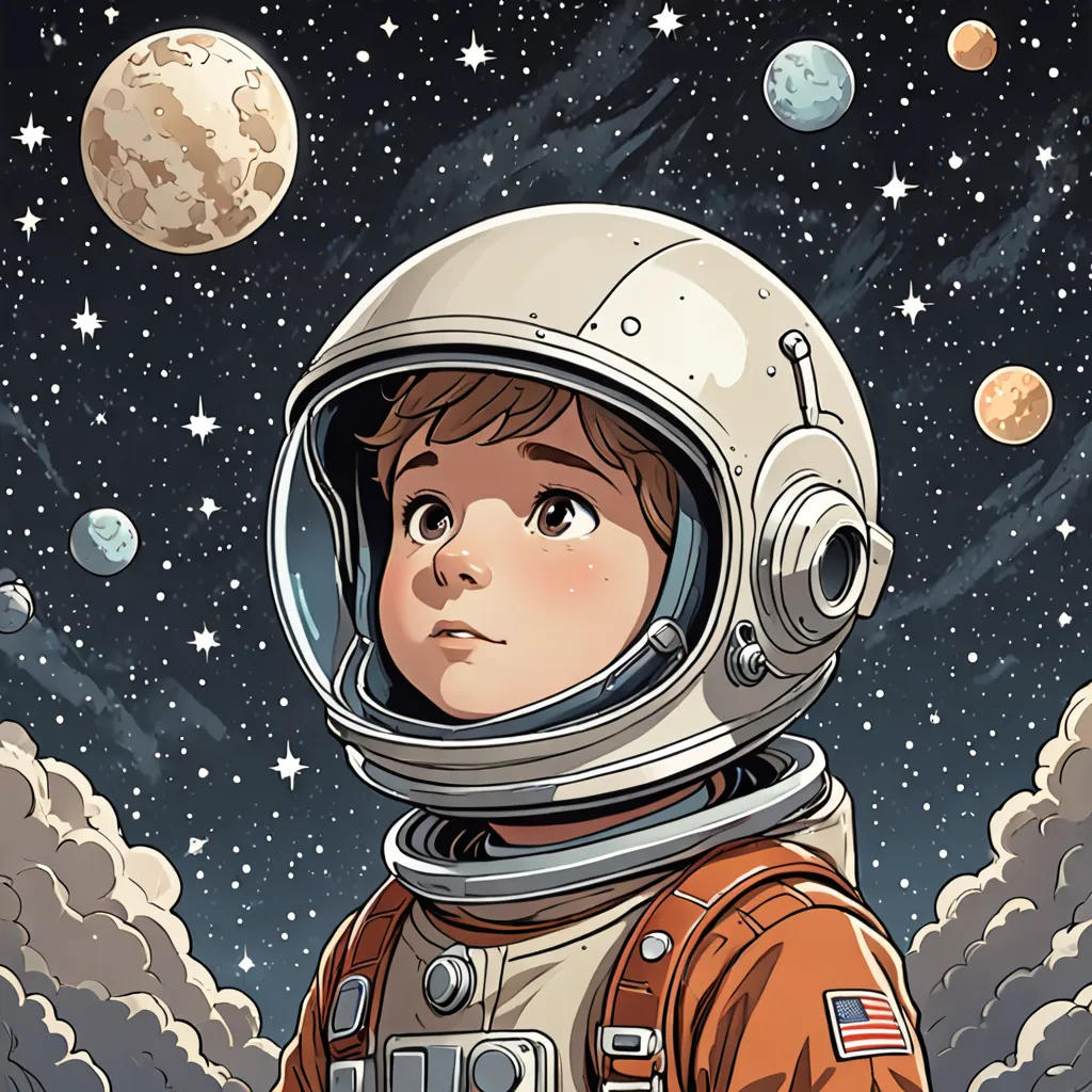O Menino que Sonhava Ser Um Astronauta de Sucesso