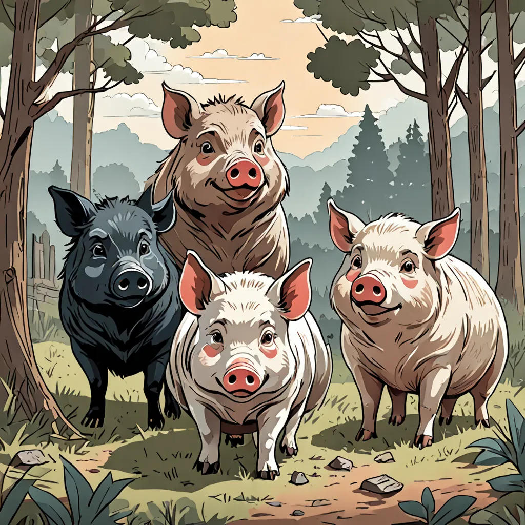The Three Hillbilly Pigs and the Wolf in Business Clothes