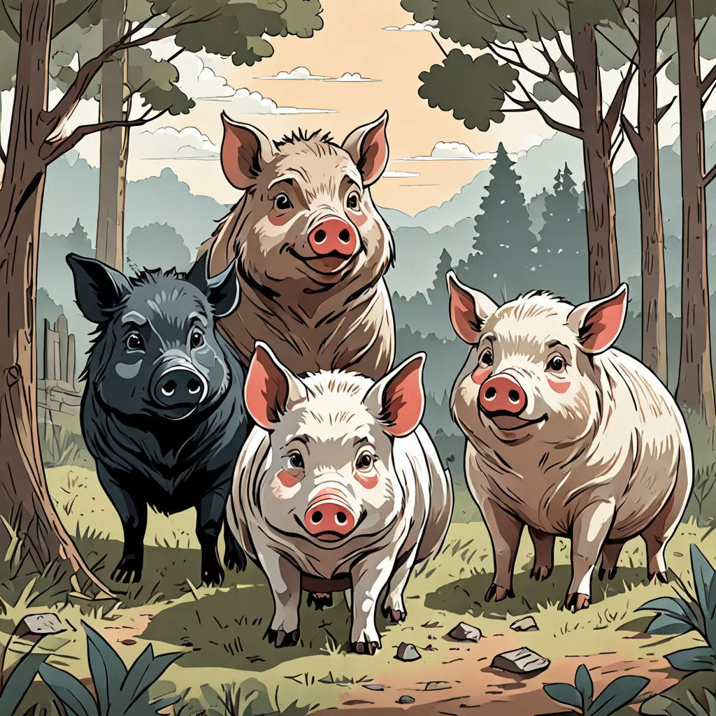 The Three Hillbilly Pigs and the Wolf in Business Clothes