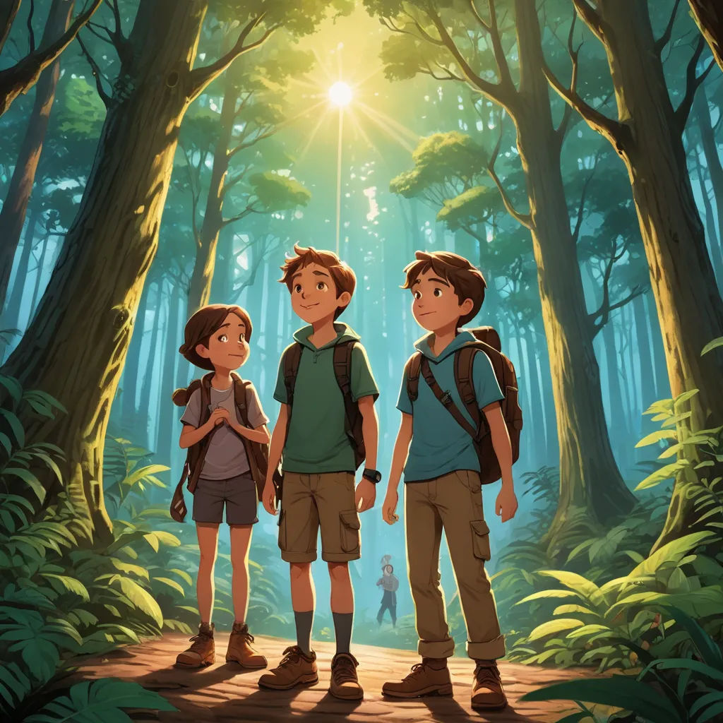 The Little Adventurers of the Forest of Light cover image