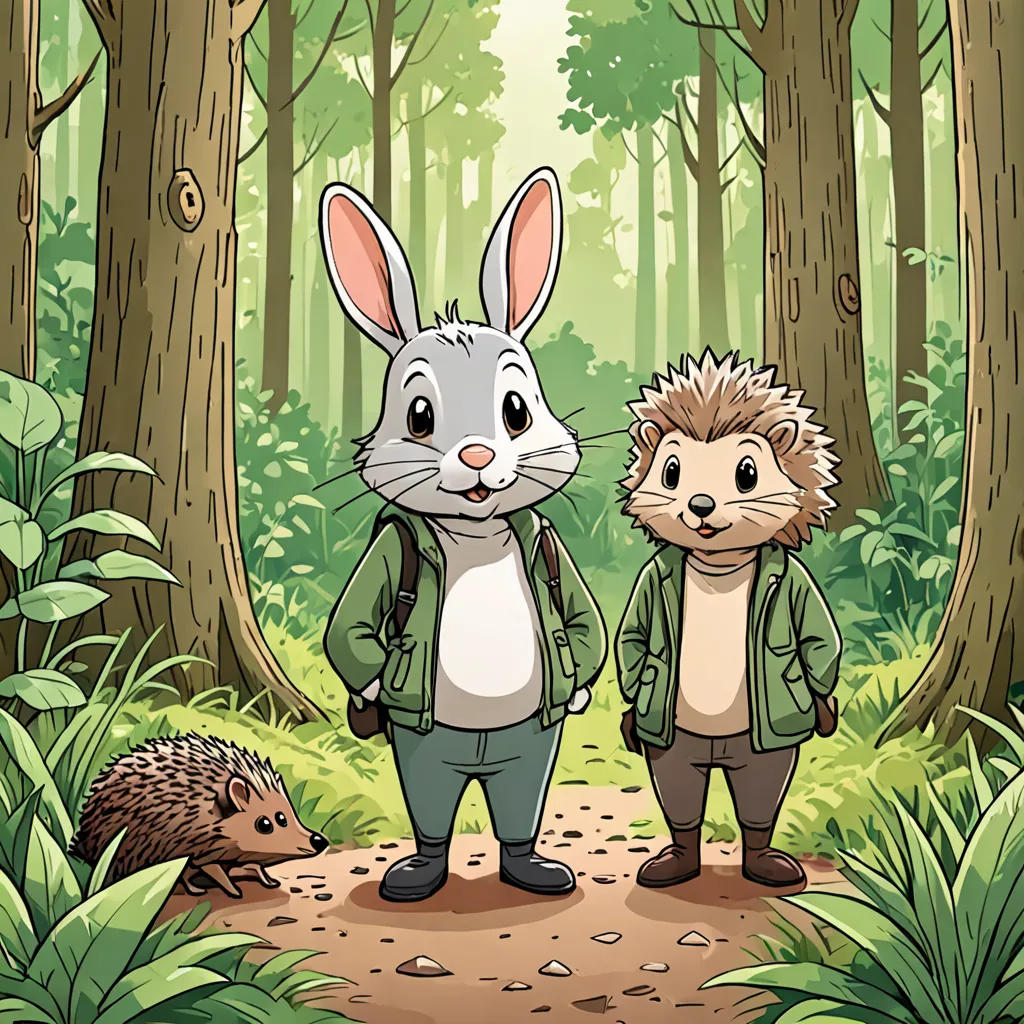 The Rabbit and the Hedgehog