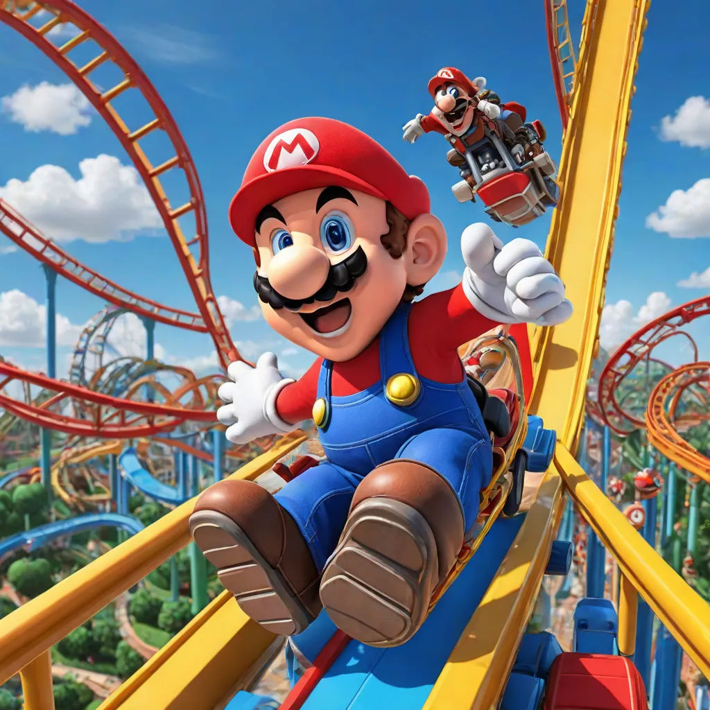 Mario's Wild Ride at Disney Deathland