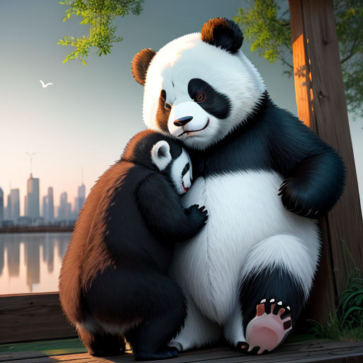 The Secret Superhero Panda
