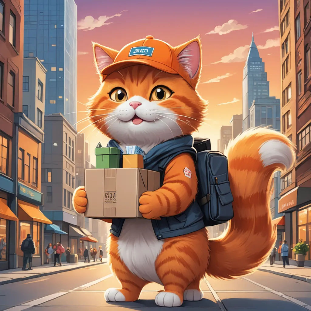 The Delivery Cat cover image