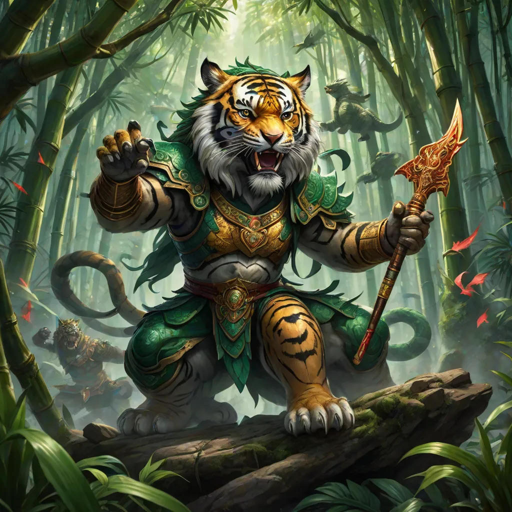 The Legend of the Eternal Dragon and the Tiger Warriors