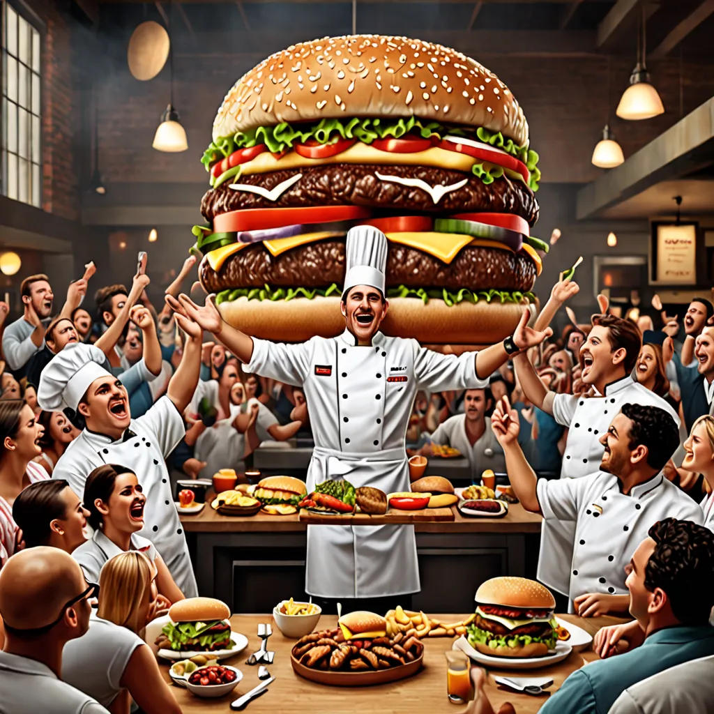 The World's Biggest Burger Challenge