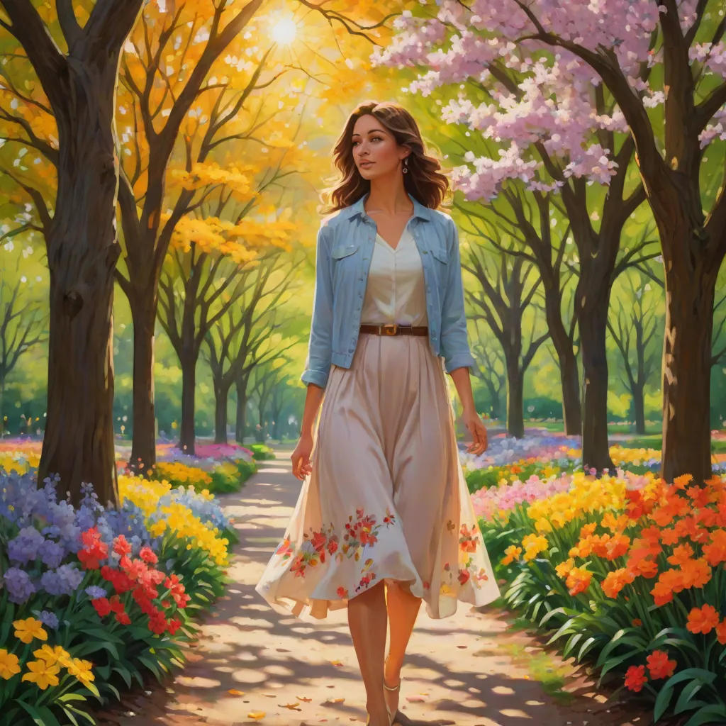 Kelly's Confident Walk