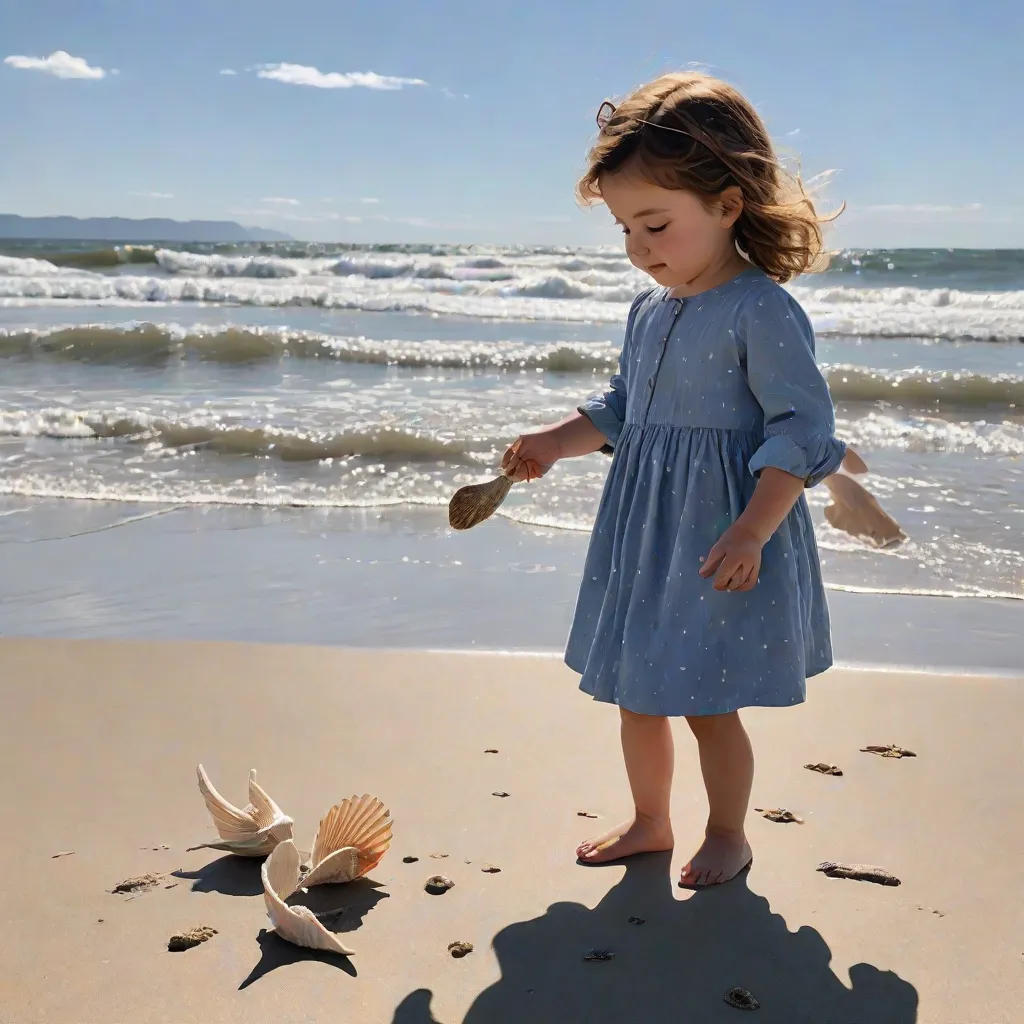 Mae and the Angel Wing Shells