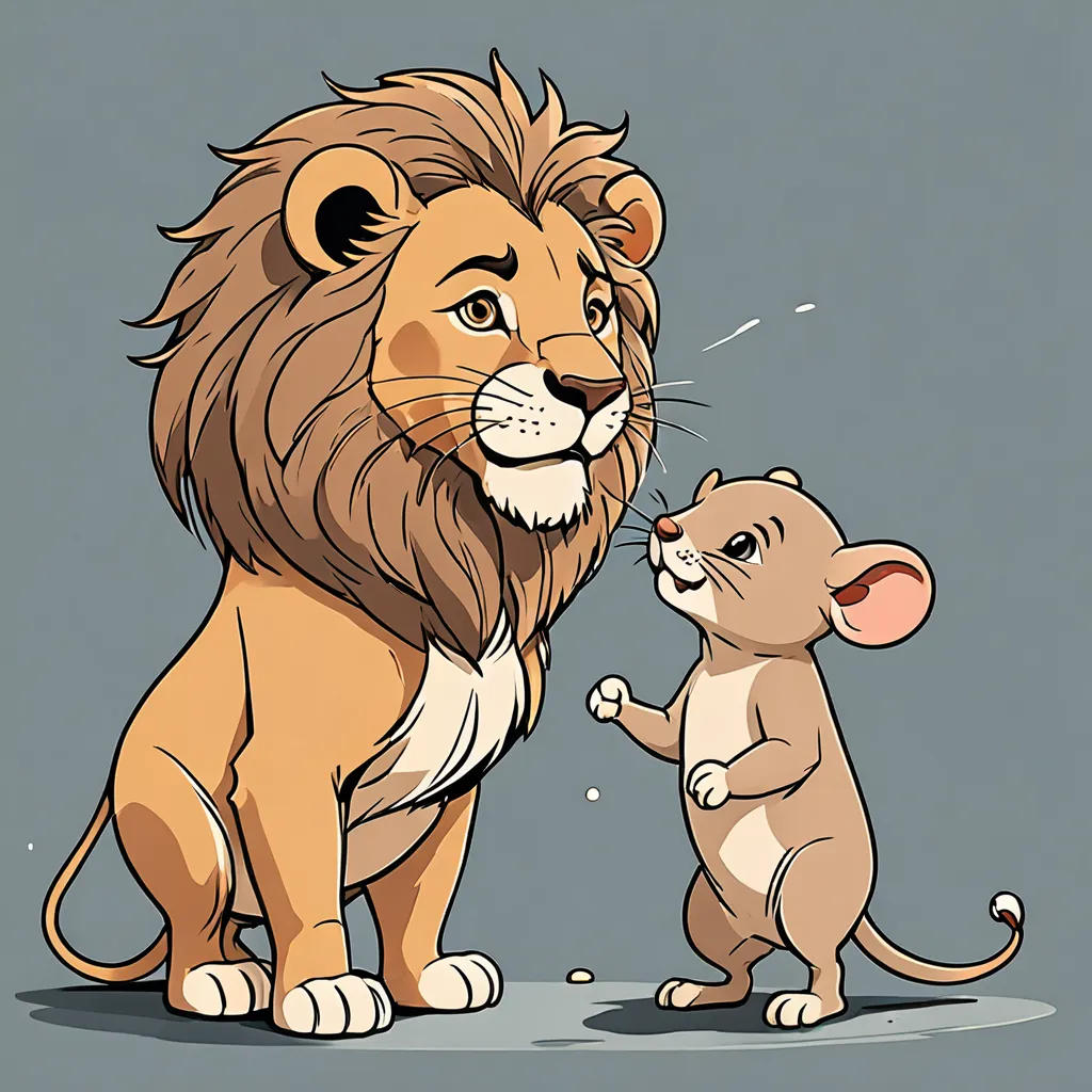 The Lion and the Mouse